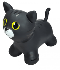 Jucarie saltareata gonflabila JUMPY - Pisica neagra - Gerardo Toys - Publisol.ro