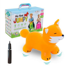 Jucarie saltareata gonflabila JUMPY - Vulpe - Gerardo Toys