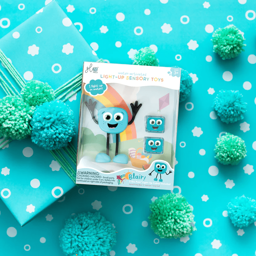 Jucarie senzoriala luminoasa Blair - Glo Pal, albastru - Glo Pals - Publisol.ro