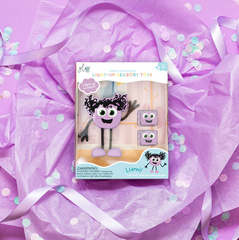 Jucarie senzoriala luminoasa Lumi - Glo Pal, mov - Glo Pals