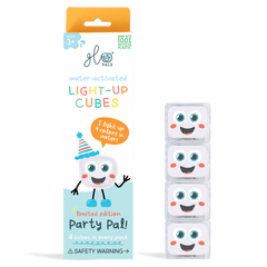 Jucarie senzoriala luminoasa Party - Glo Cube, multicolor - Glo Pals