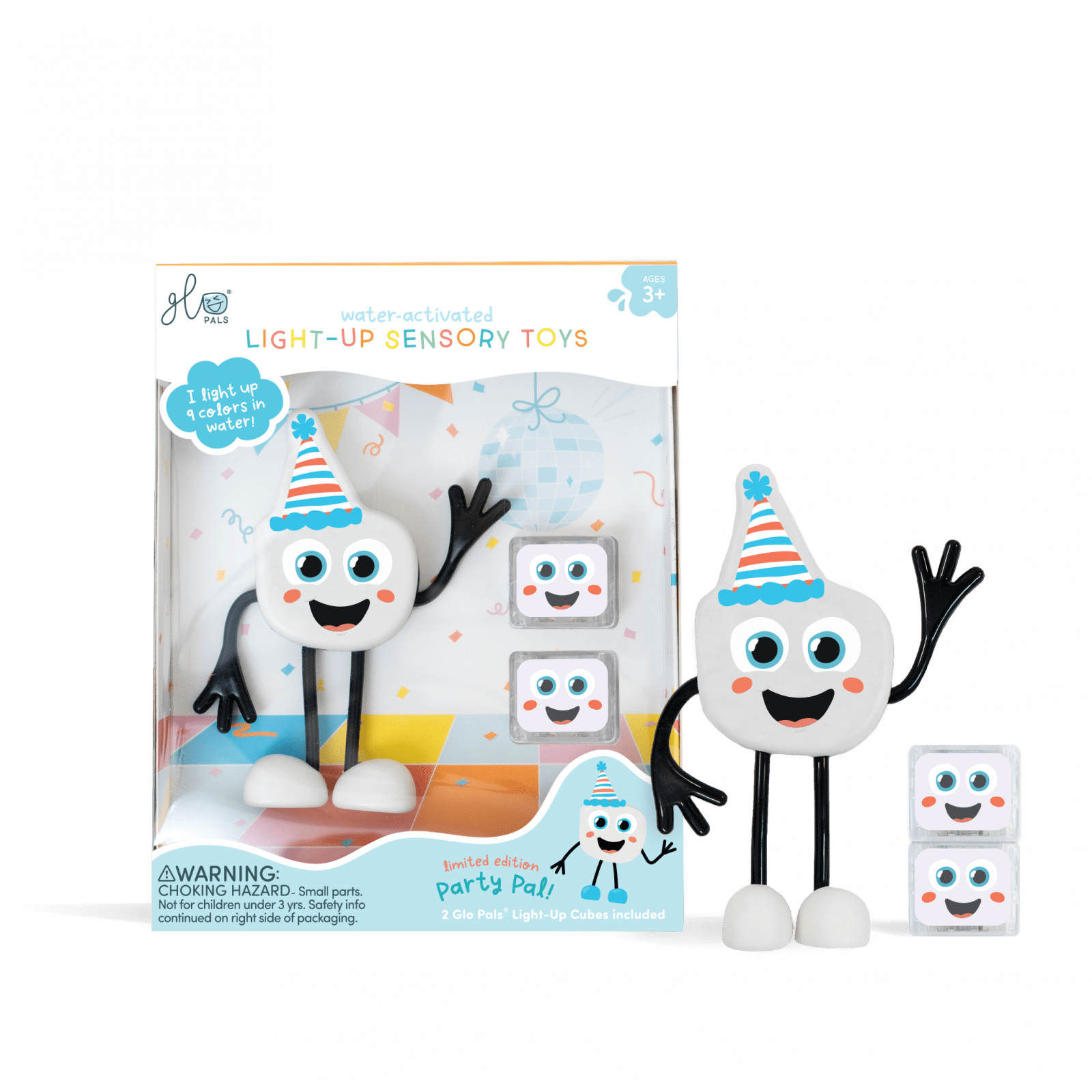 Jucarie senzoriala luminoasa Party - Glo Pal, multicolor - Glo Pals - Publisol.ro