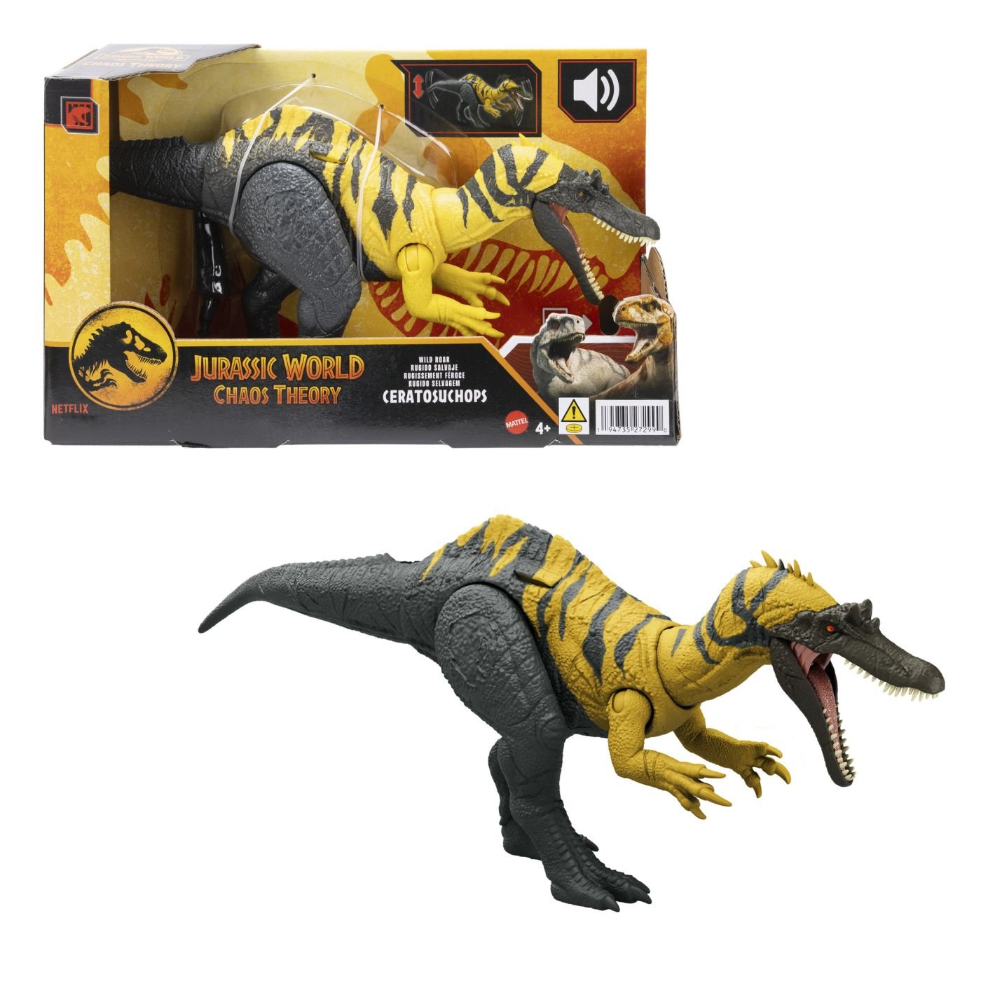Jurassic world chaos theory wild roar dinozaur ceratosuchops - Publisol.ro