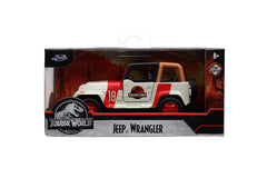 Jurassik park dino masinuta metalica jeep wrangler scara 1:32, Simba - Publisol.ro