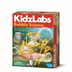 Kit stiintific cu baloane de sapun KidzLabs - 4M