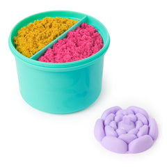 Kinetic Sand floare squish blossom - Publisol.ro