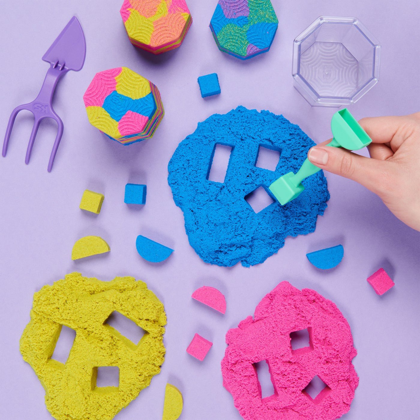Kinetic Sand set de creatie squish - Publisol.ro