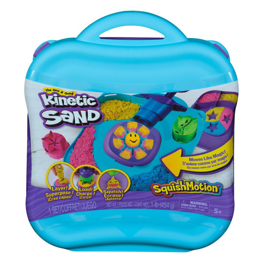 Kinetic sand set nisip squish motion, Spin Master - Publisol.ro