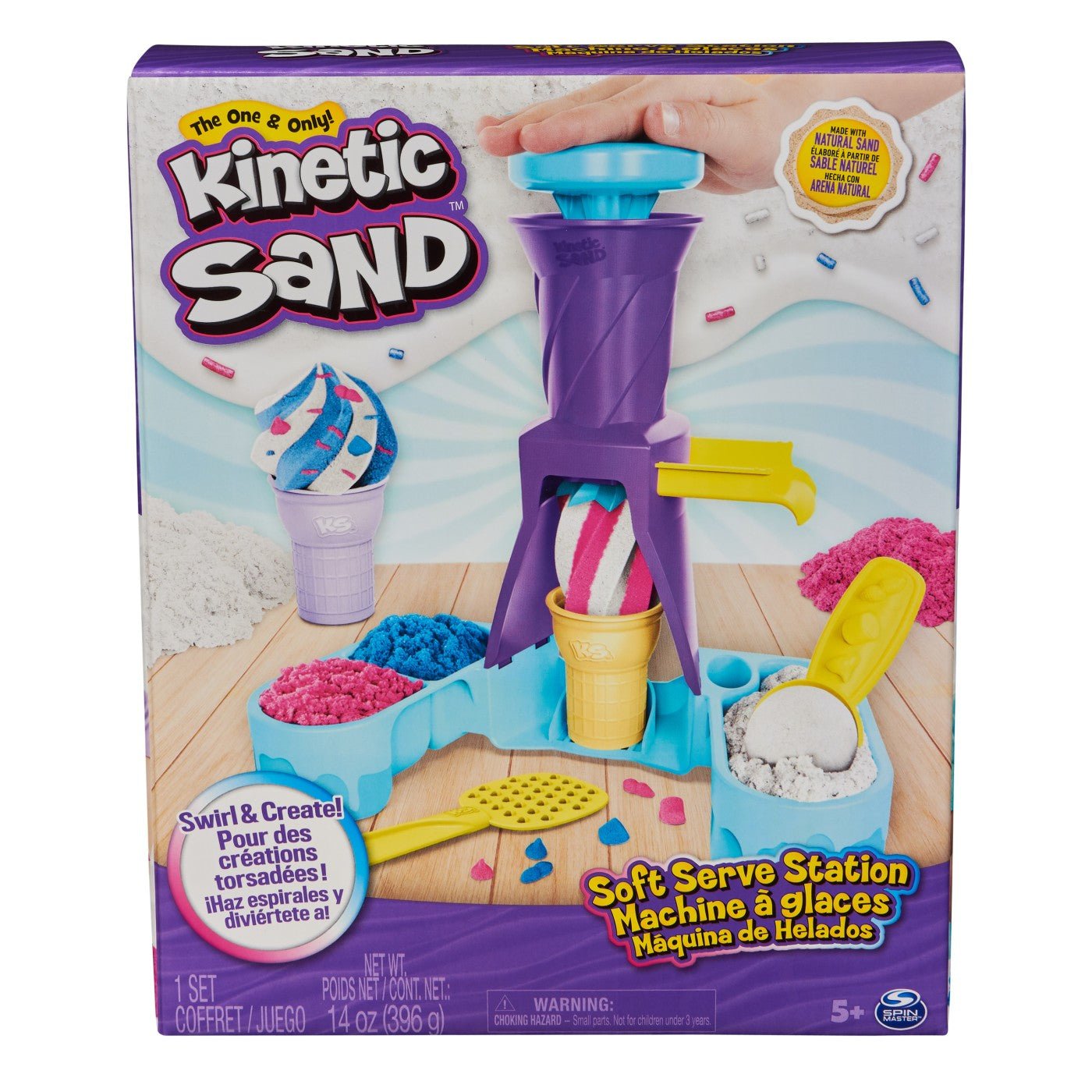 Kinetic sand statia de servire , Spin Master - Publisol.ro