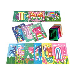 Kit Arta cu folie Foil - tastic - Whimsical World - Ooly - Publisol.ro