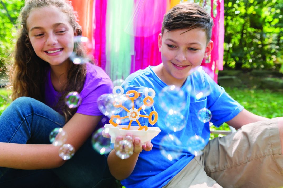 Kit constructie robot - Bubble Robot, Kidz Robotix - 4M - Publisol.ro