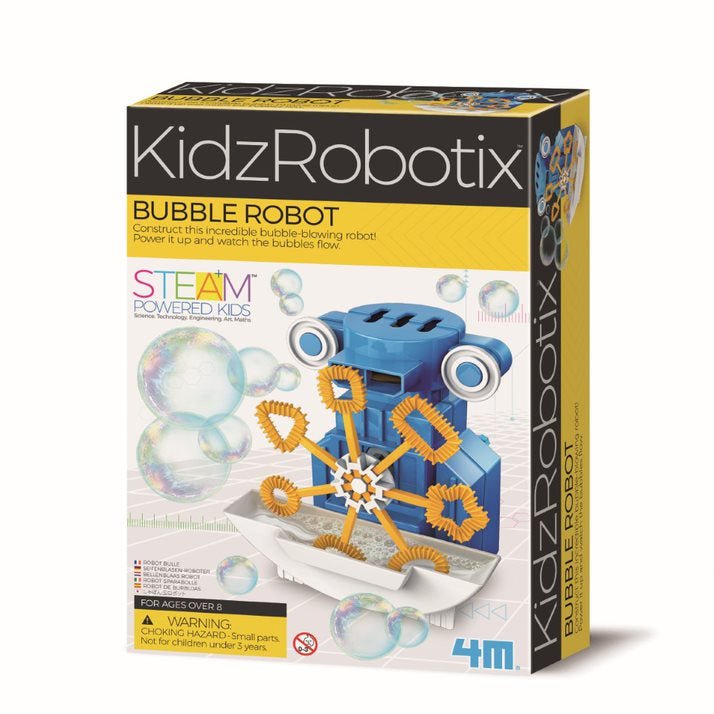 Kit constructie robot - Bubble Robot, Kidz Robotix - 4M - Publisol.ro