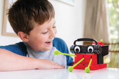 Kit constructie robot - Drummer, Kidz Robotix - 4M