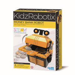 Kit constructie robot - Money Bank Robot, Kidz Robotix - 4M