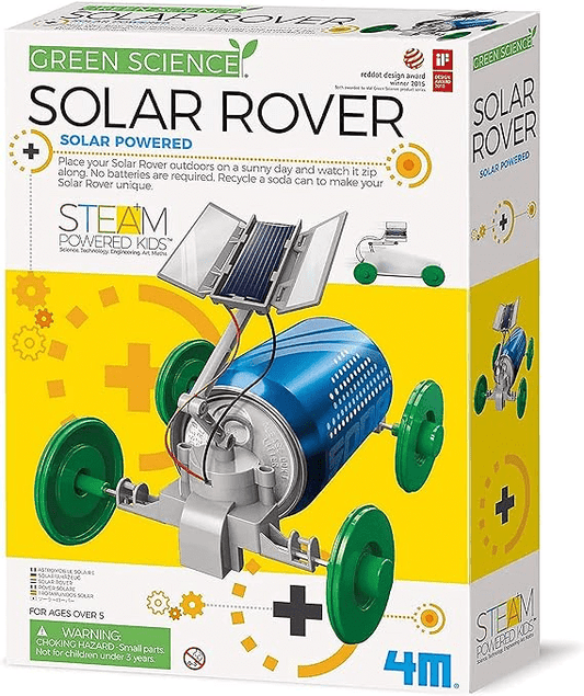 Kit constructie Vehicul solar, Stiinta Verde - Green Science - 4M - Publisol.ro