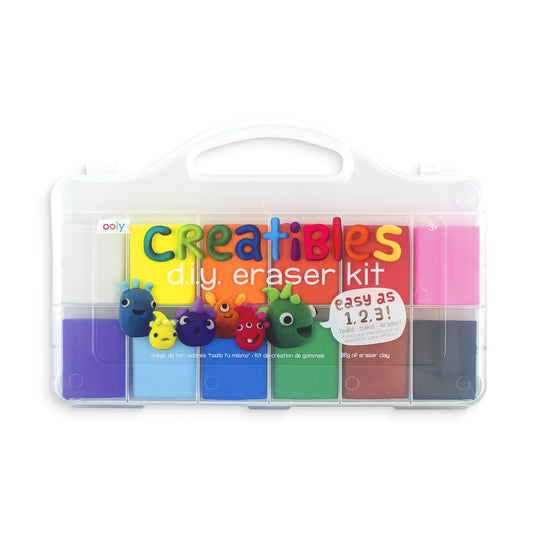 Kit creativ DIY - creaza propriile gume de sters - Ooly - Publisol.ro