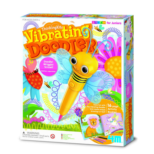 Kit creativ STEM - Creionul Vibrator, Thinking Kits - 4M - Publisol.ro