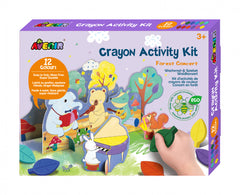 Kit de activitati cu creioane colorate - Concert in padure - Avenir