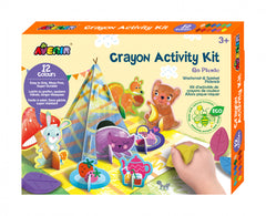 Kit de activitati cu creioane colorate - La picnic - Avenir
