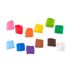 Kit DIY Creatibles - plastilina cu uscare la aer - set de 12 culori si 3 ustensile - Ooly