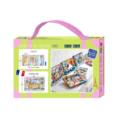 Kit DIY - Creaza Peisaj Urban 3D din lemn - Paris - Avenir - Publisol.ro