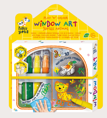 Kit DIY decorare fereasta - Animale din Jungla - Avenir - Publisol.ro