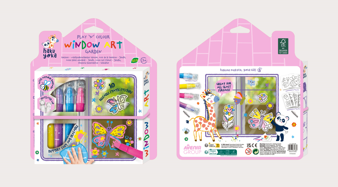 Kit DIY decorare fereasta - Gradina - Avenir - Publisol.ro