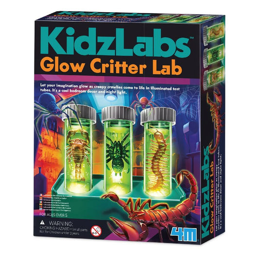 Kit Laborator creaturi fluorescente - KidsLabs - 4M - Publisol.ro