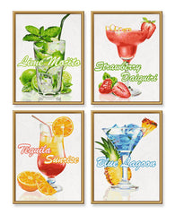 Kit pictura pe numere schipper cocktail - uri - Publisol.ro