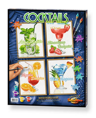 Kit pictura pe numere schipper cocktail - uri - Publisol.ro