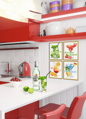 Kit pictura pe numere schipper cocktail - uri - Publisol.ro