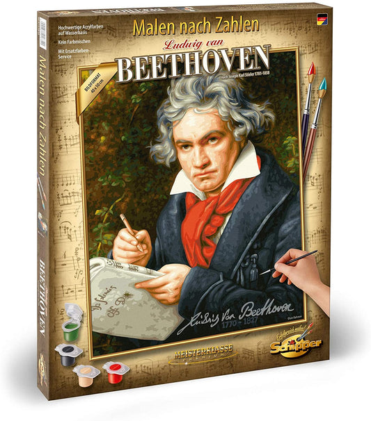 Kit pictura pe numere schipper ludwig van beethoven, Simba - Publisol.ro