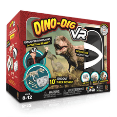 Kit STEM interactiv VR - Descopera Dinozaurii in Realitate Virtuala - Abacus Brands - Publisol.ro