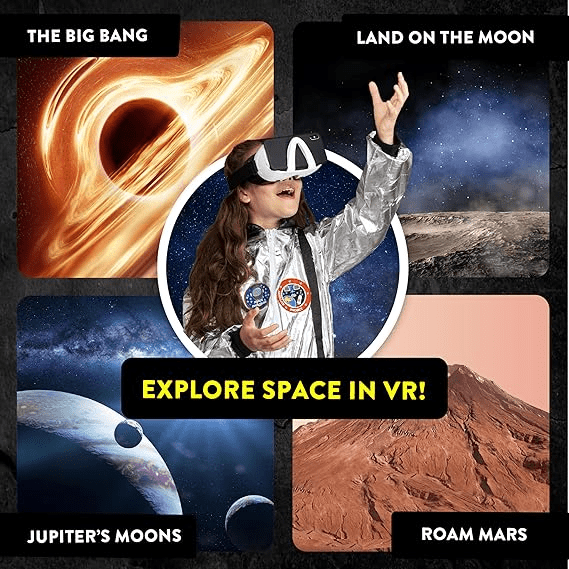 Kit STEM interactiv VR - Exploreaza Sistemul Solar in Realitate Virtuala - Abacus Brands - Publisol.ro