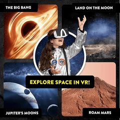 Kit STEM interactiv VR - Exploreaza Sistemul Solar in Realitate Virtuala - Abacus Brands - Publisol.ro