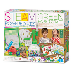 Kit stiintific - Arta cu Hartie Reciclata, STEAM Kids - 4M