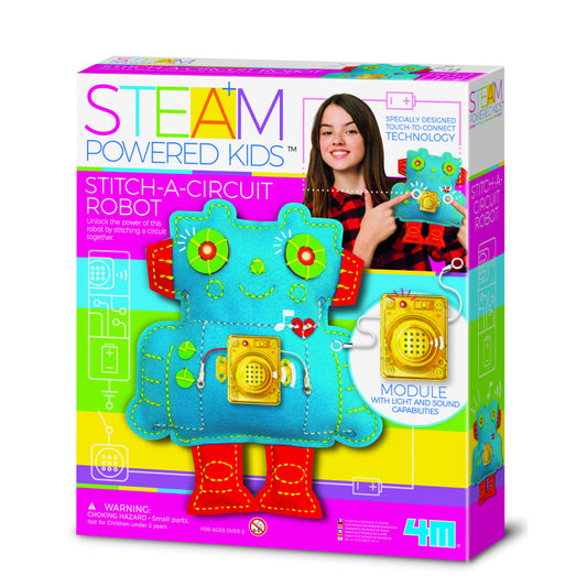 Kit stiintific - Coase un circuit, STEAM Kids - 4M