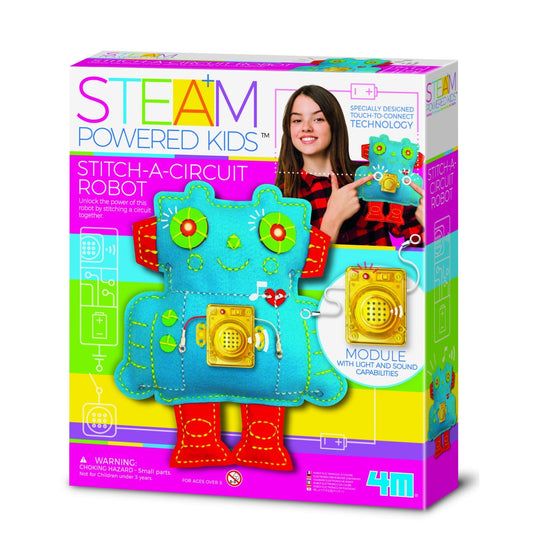Kit stiintific - Coase un circuit, STEAM Kids - 4M - Publisol.ro