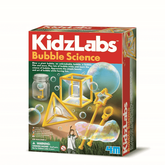 Kit stiintific cu baloane de sapun KidzLabs - 4M - Publisol.ro