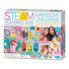 Kit stiintific - Curcubee si Unicorni, STEAM Kids - 4M
