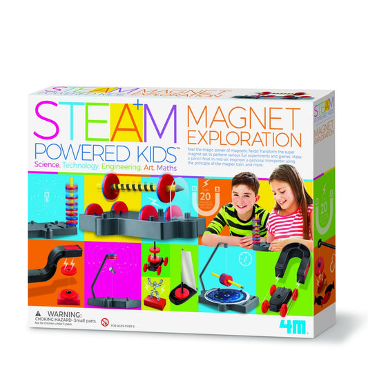 Kit stiintific - Explorarea Magnetica, STEAM Kids - 4M - Publisol.ro