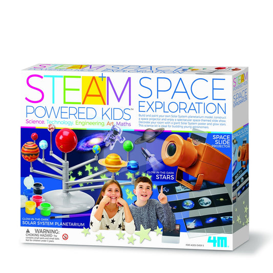 Kit stiintific - Explorarea Spatiului, STEAM Kids - 4M - Publisol.ro