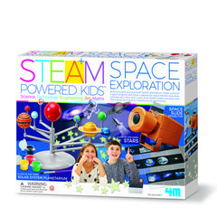 Kit stiintific - Explorarea Spatiului, STEAM Kids - 4M