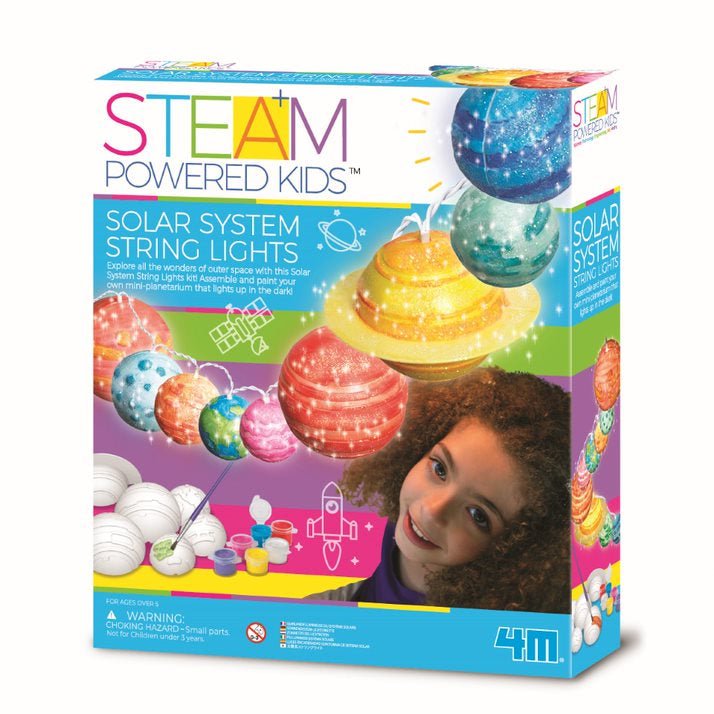 Kit stiintific Luminite Sistem Solar, STEAM Kids - 4M - Publisol.ro