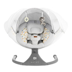 Leagan electric Kinderkraft lumi 2, light grey - Publisol.ro