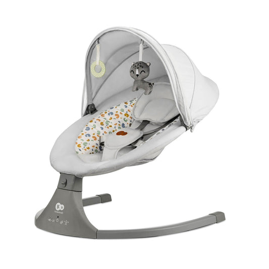 Leagan electric Kinderkraft lumi 2, light grey - Publisol.ro