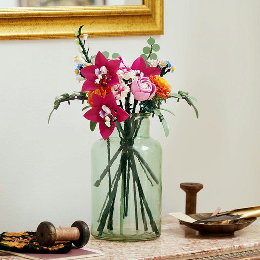 Lego botanicals buchet de flori roz 10342, LEGO - Publisol.ro