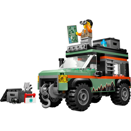 Lego city camioneta 4x4 off - road 60447, LEGO - Publisol.ro