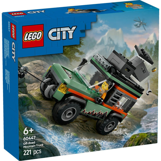 Lego city camioneta 4x4 off - road 60447, LEGO - Publisol.ro