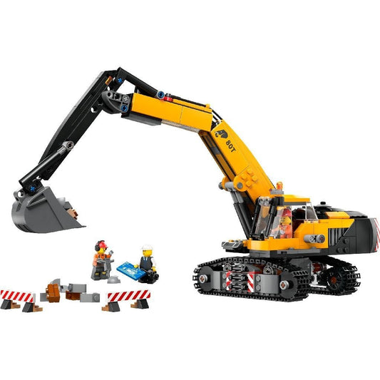 Lego city excavator galben de constructii 60420, LEGO - Publisol.ro